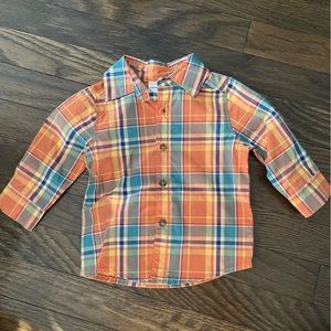 Carter’s boys button down, NWT, 6M